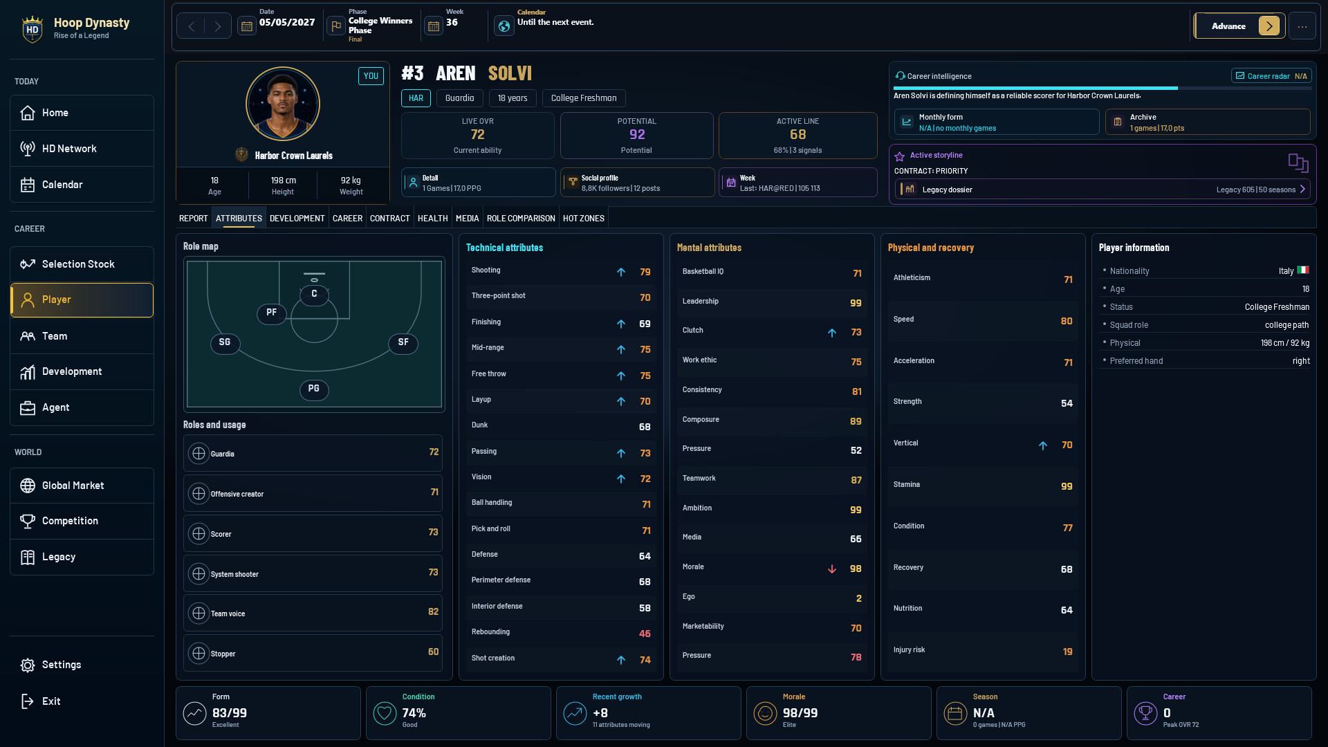 Hoop Dynasty: Rise of a Legend screenshot 2