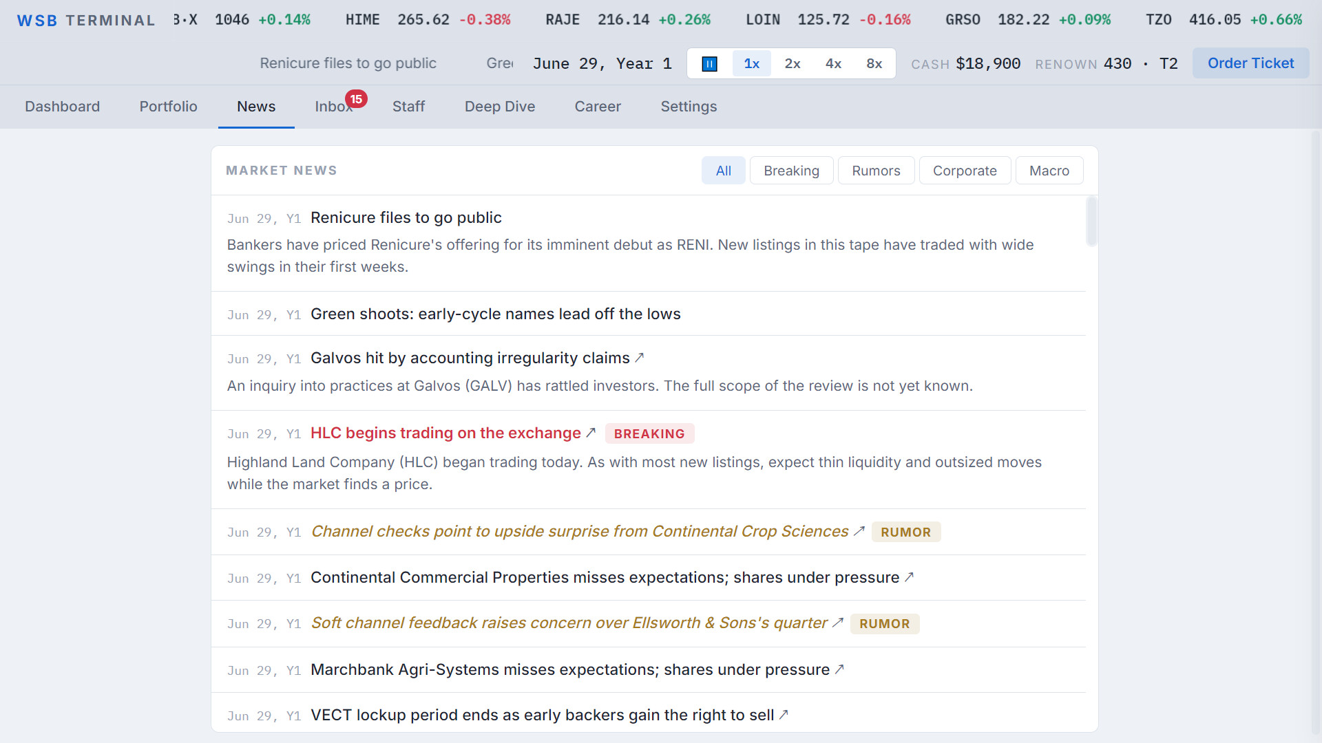 Wall Street Broker screenshot 4