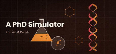 Cover art from A PhD Simulator - Publish & Perish