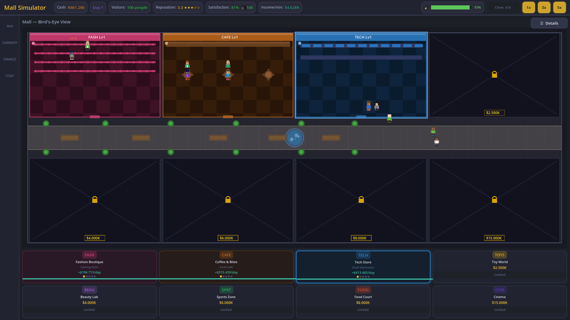 Idle Mall Simulator screenshot 4