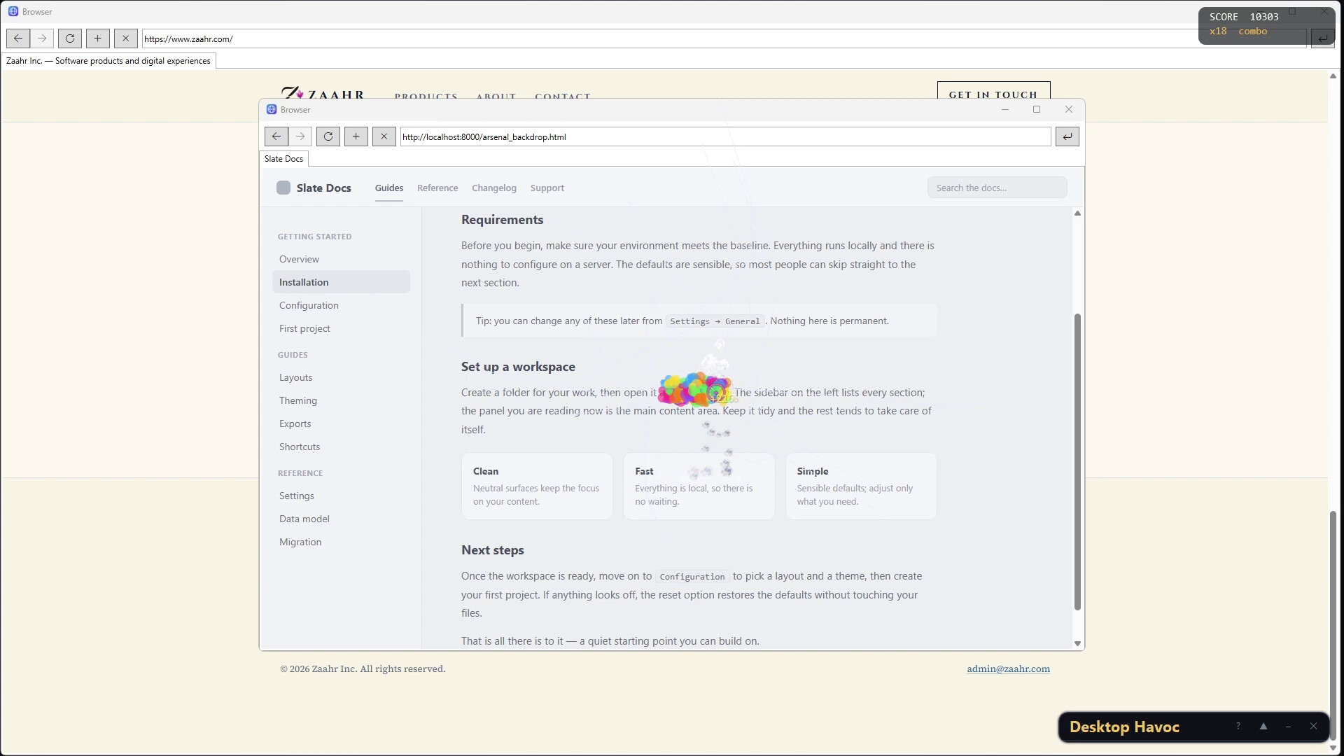 Desktop Havoc screenshot 5