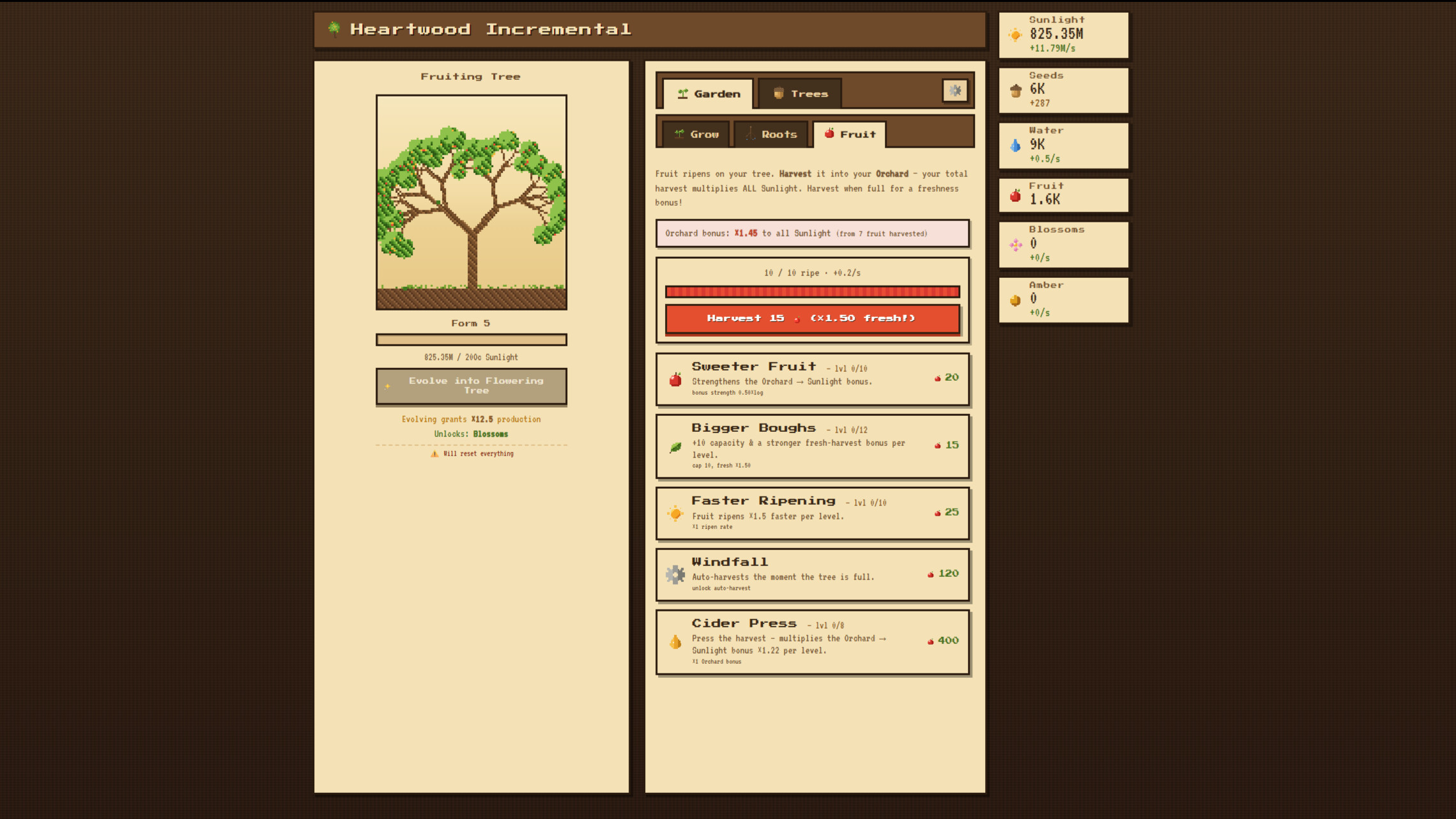 Heartwood Incremental screenshot 4