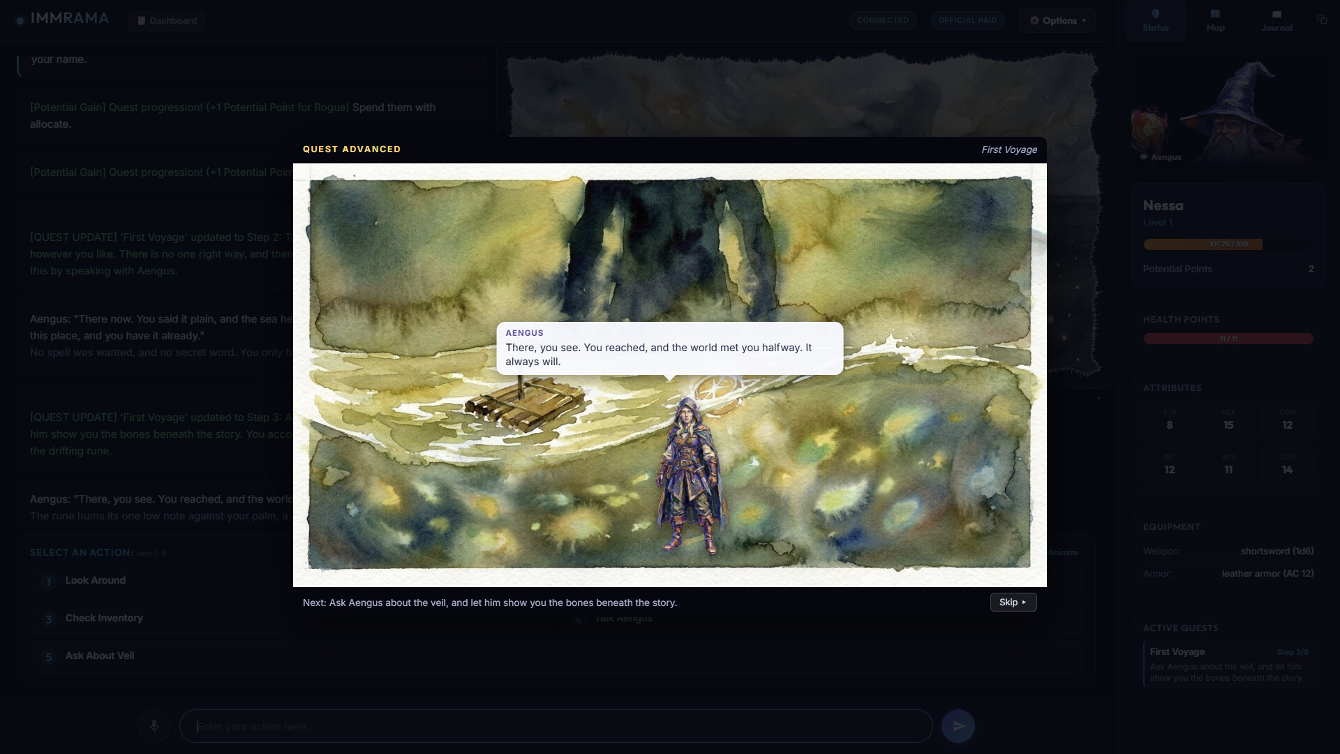 IMMRAMA: Voyages of the Otherworlds screenshot 4