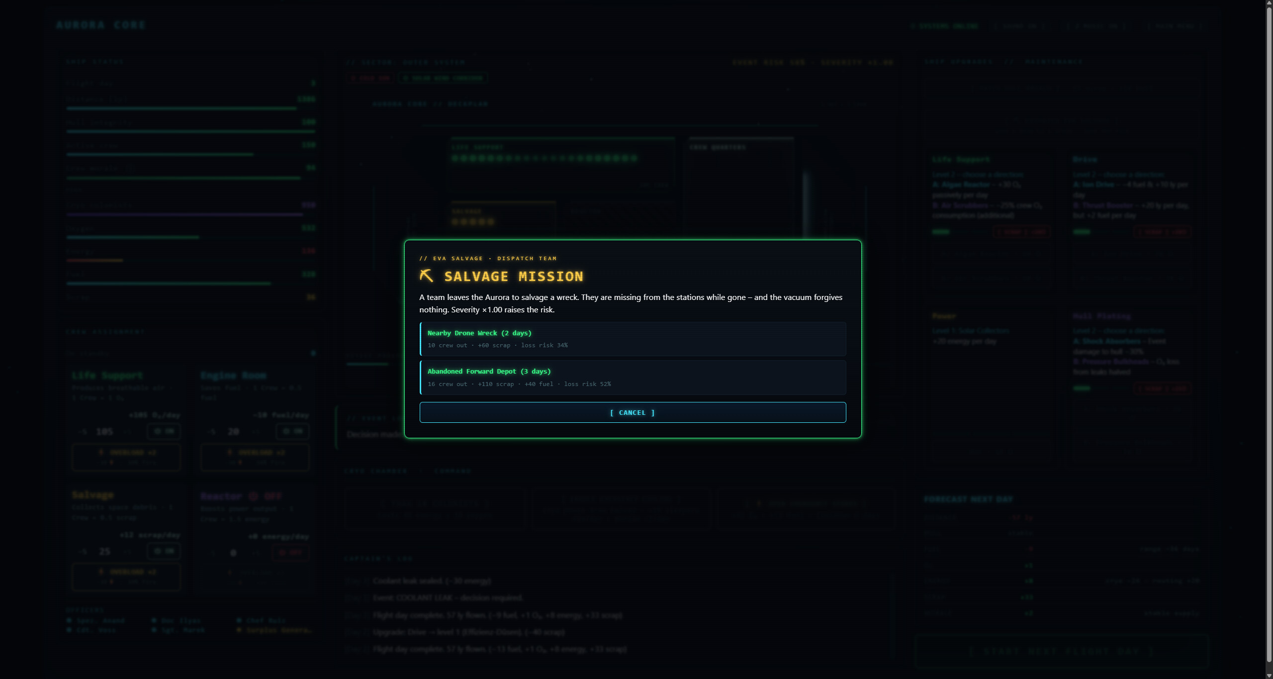 Aurora Core screenshot 4
