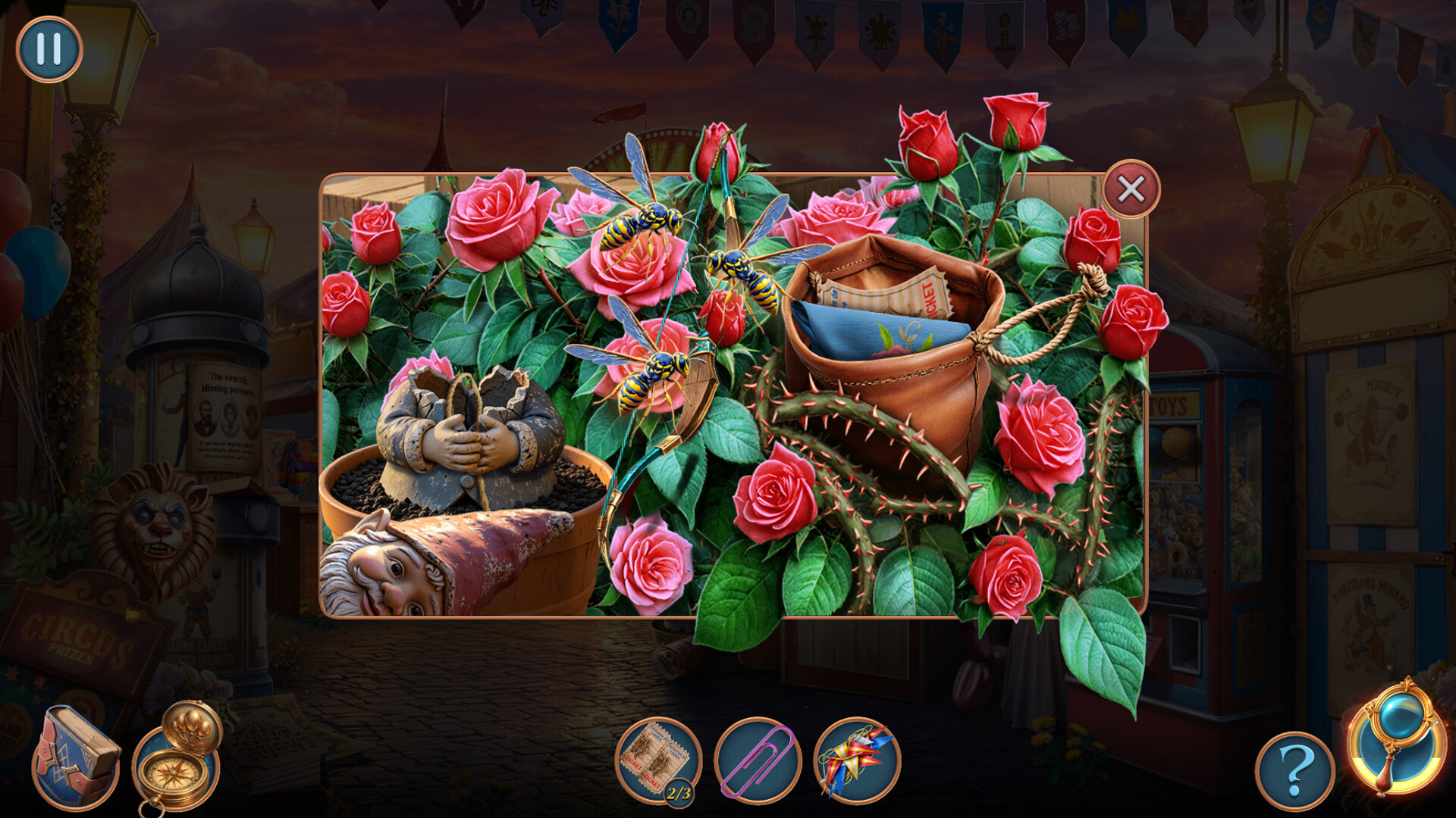Detective Club: Carnival of Secrets Collector's Edition screenshot 5