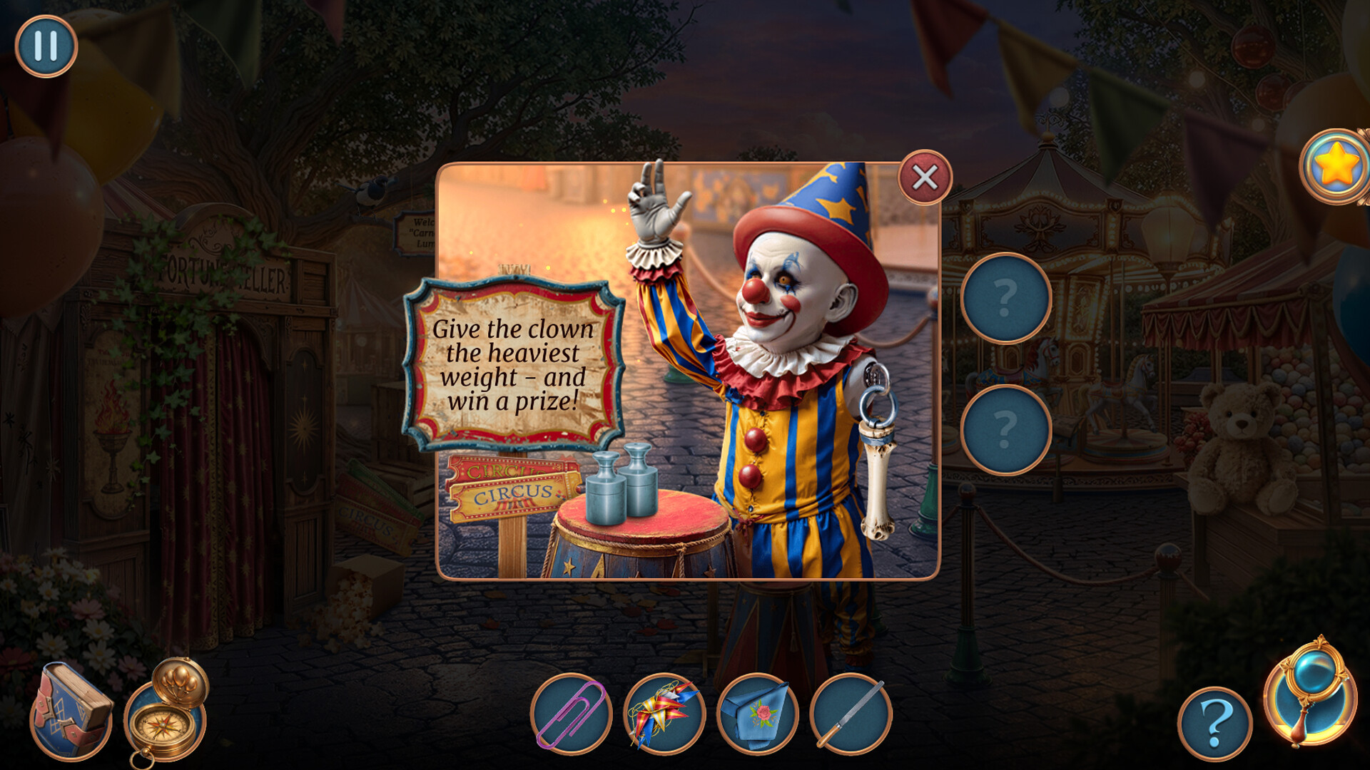 Detective Club: Carnival of Secrets Collector's Edition screenshot 2