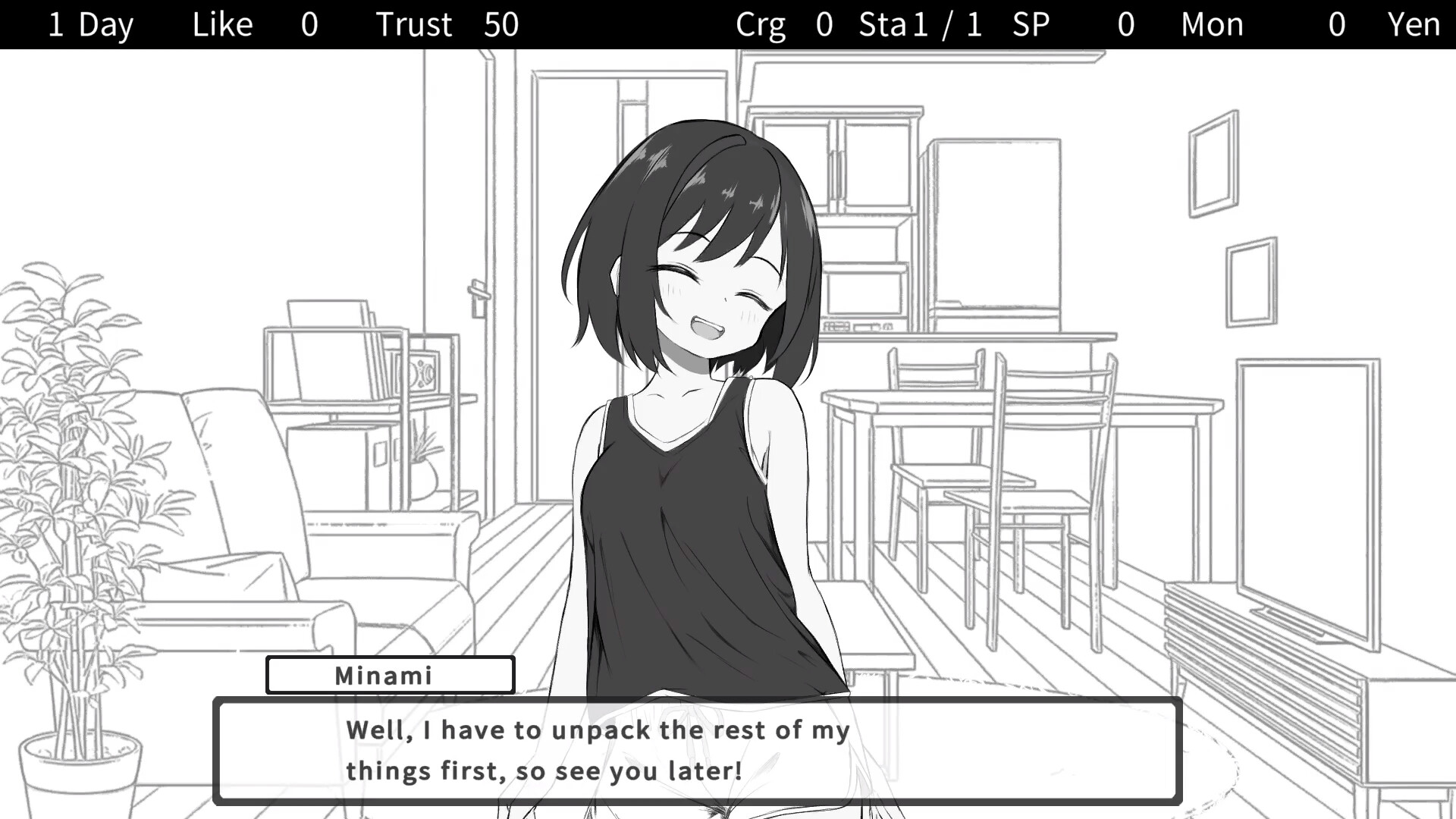 Daily Life With My Cute Roommate screenshot 1