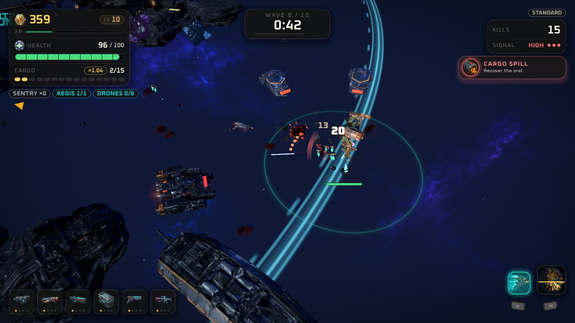 Gunmetal Orbit screenshot 4