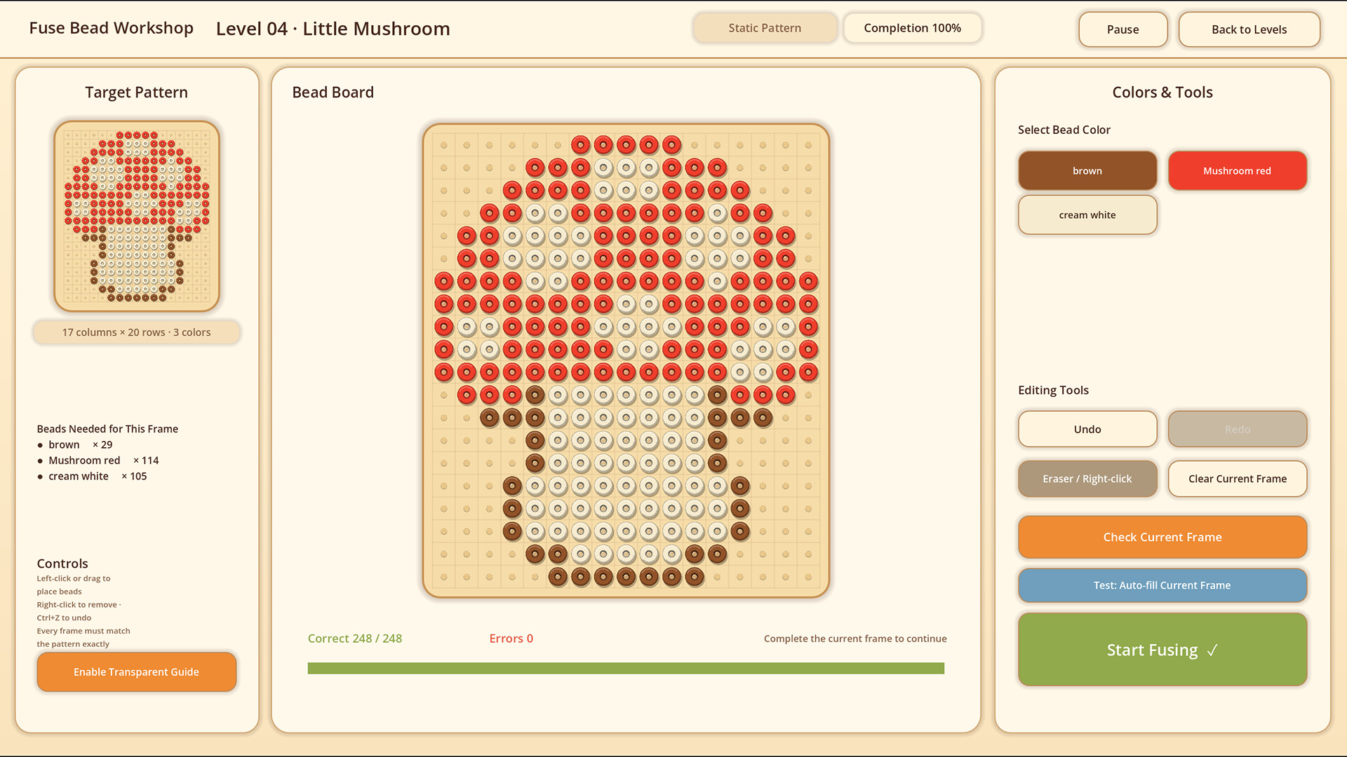 Fuse Bead Workshop trailer