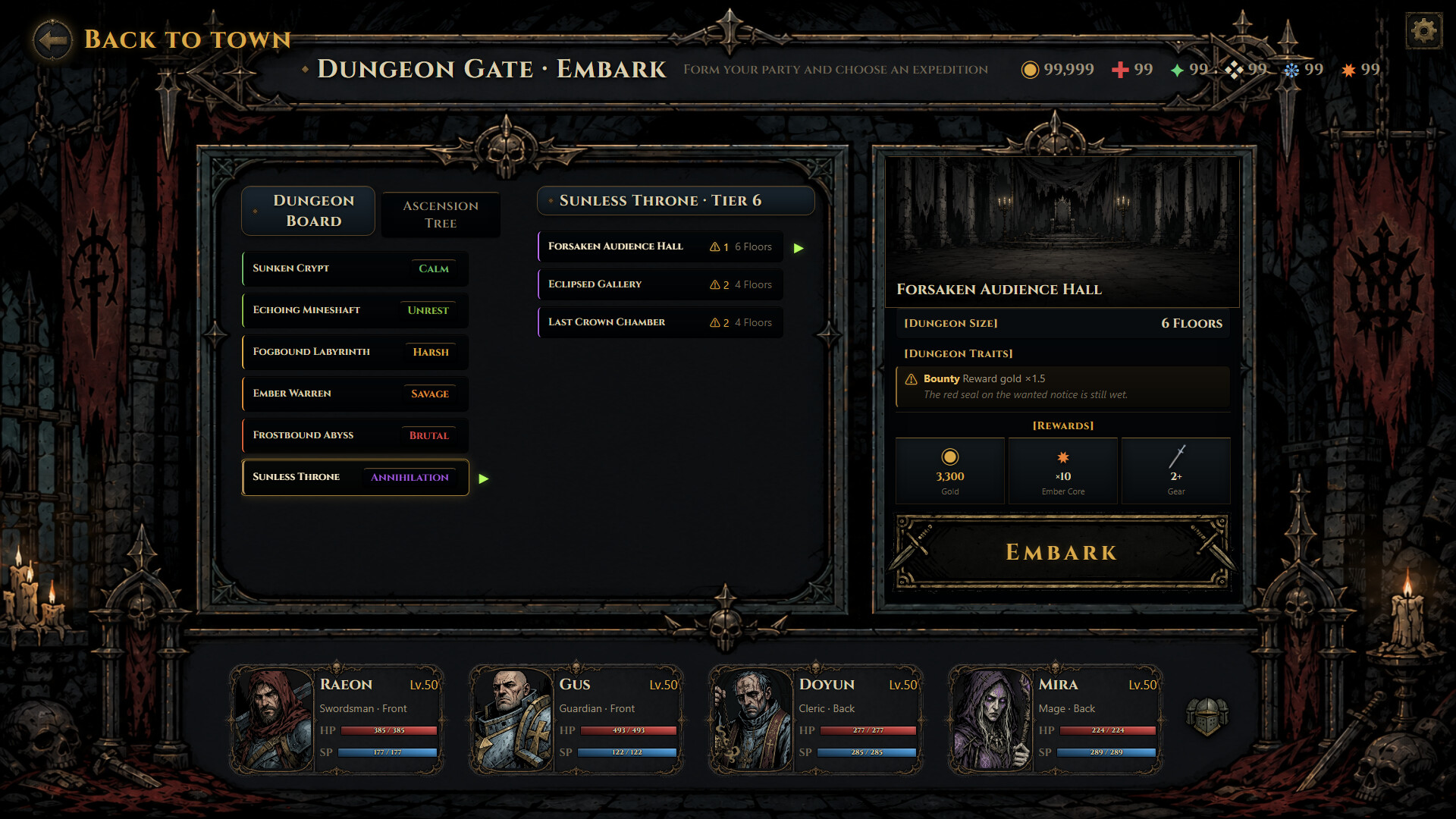 The Sunless Throne screenshot 2