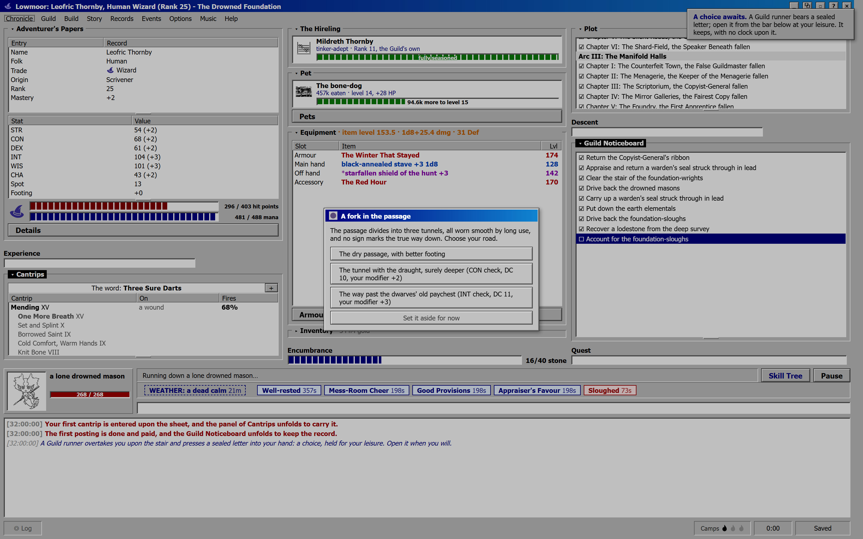 Lowmoor Idle RPG: An Adventurer's Chronicle screenshot 4
