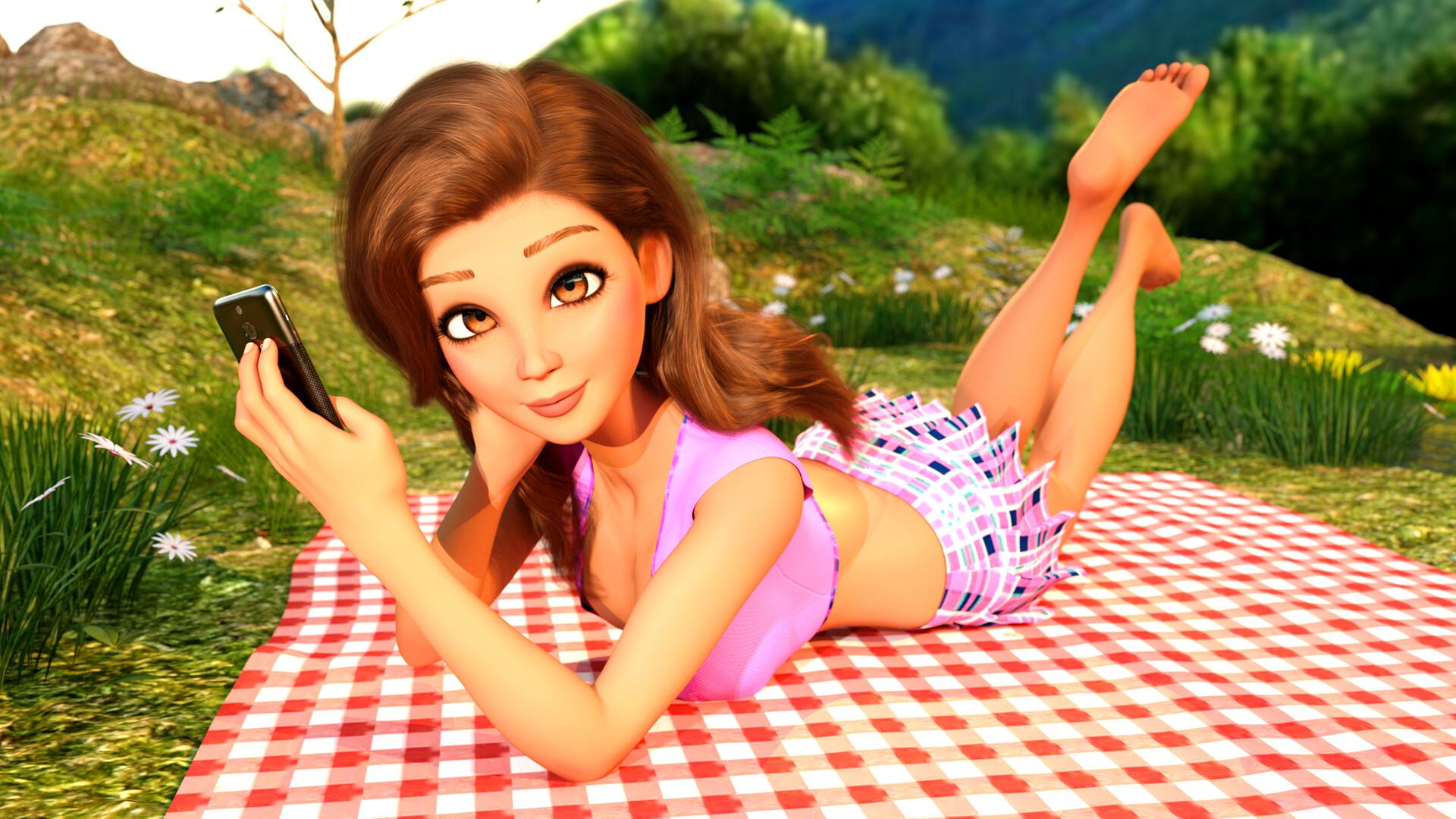 Distract The Phone Girls screenshot 5