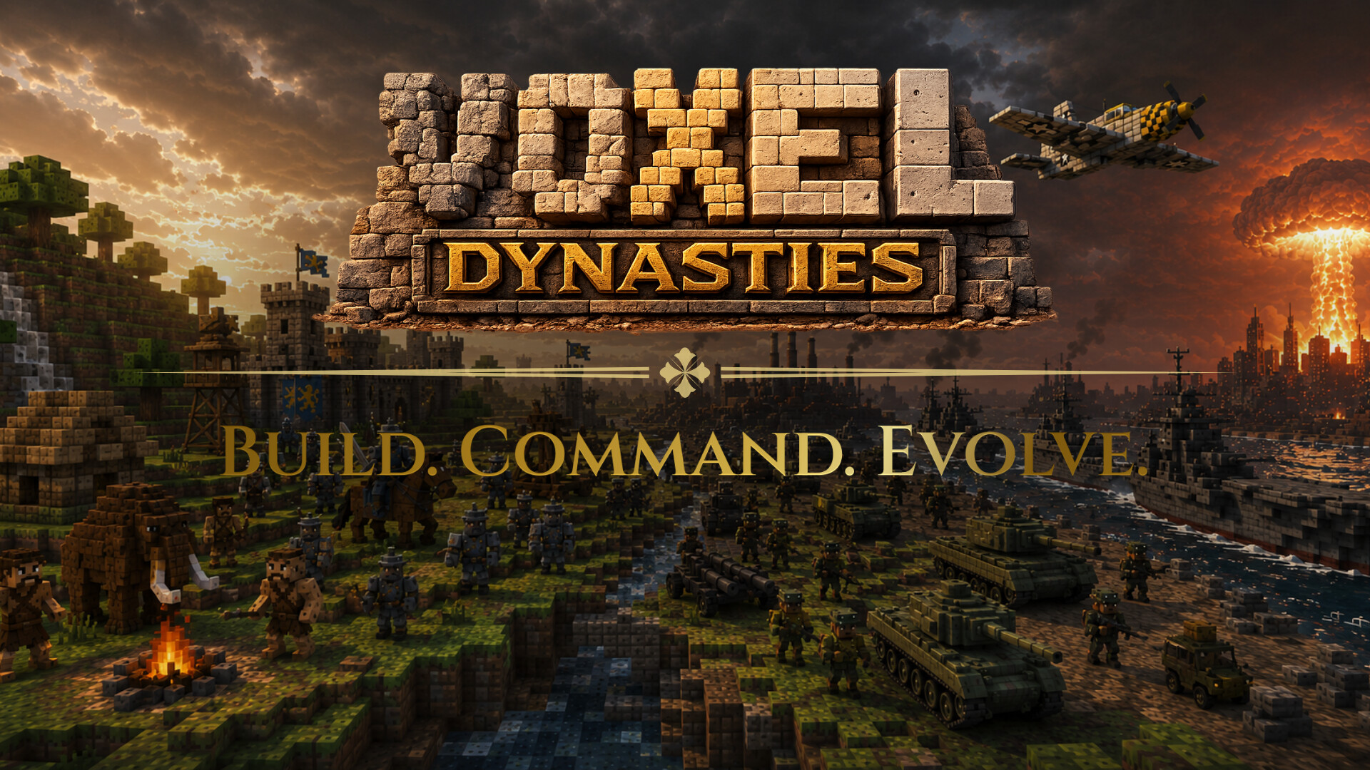 Voxel Dynasties trailer