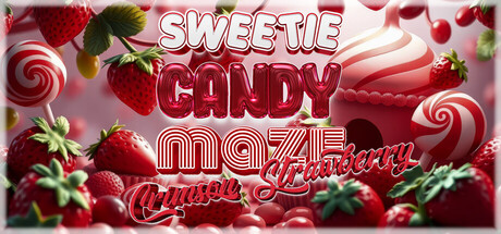 Cover art from Sweetie Candy Maze: Crimson Strawberry