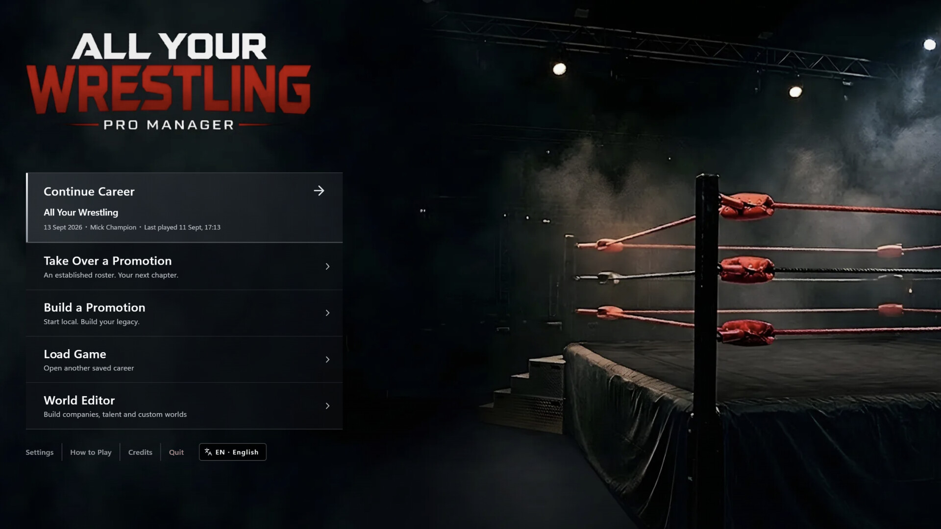All Your Wrestling Pro Manager trailer
