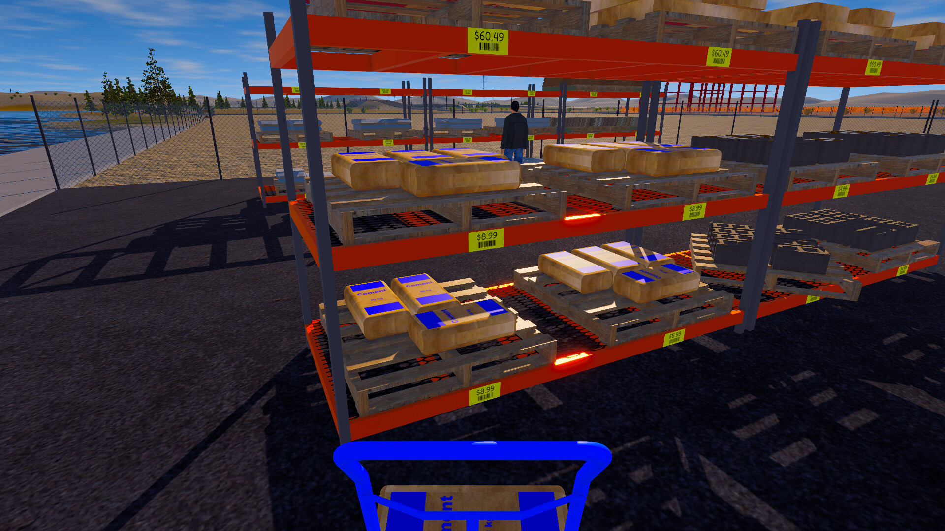 Supply Yard Simulator trailer