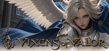 Cover art from Vixens of Valor