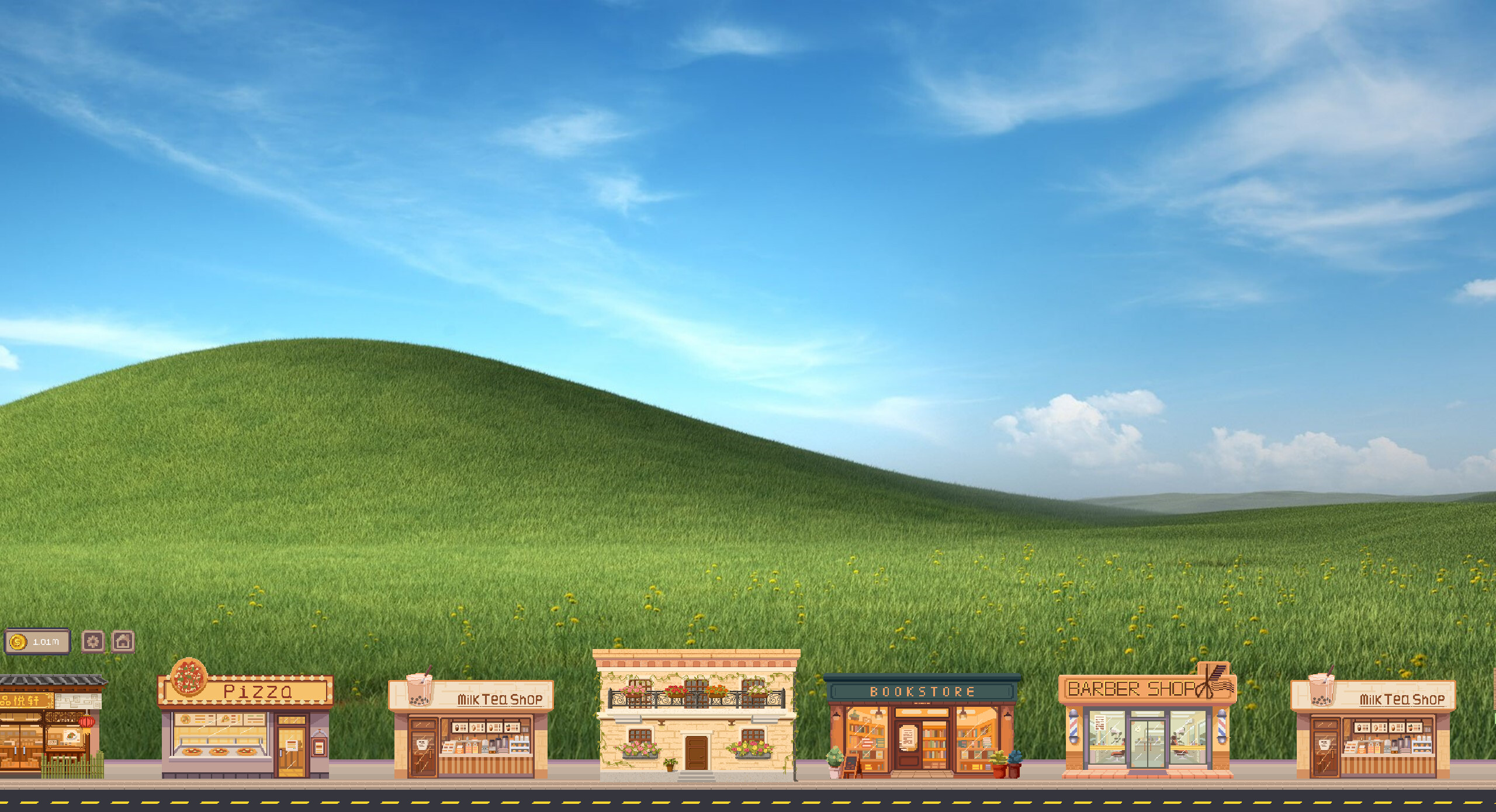 Tiny Street: Taskbar Tycoon screenshot 1