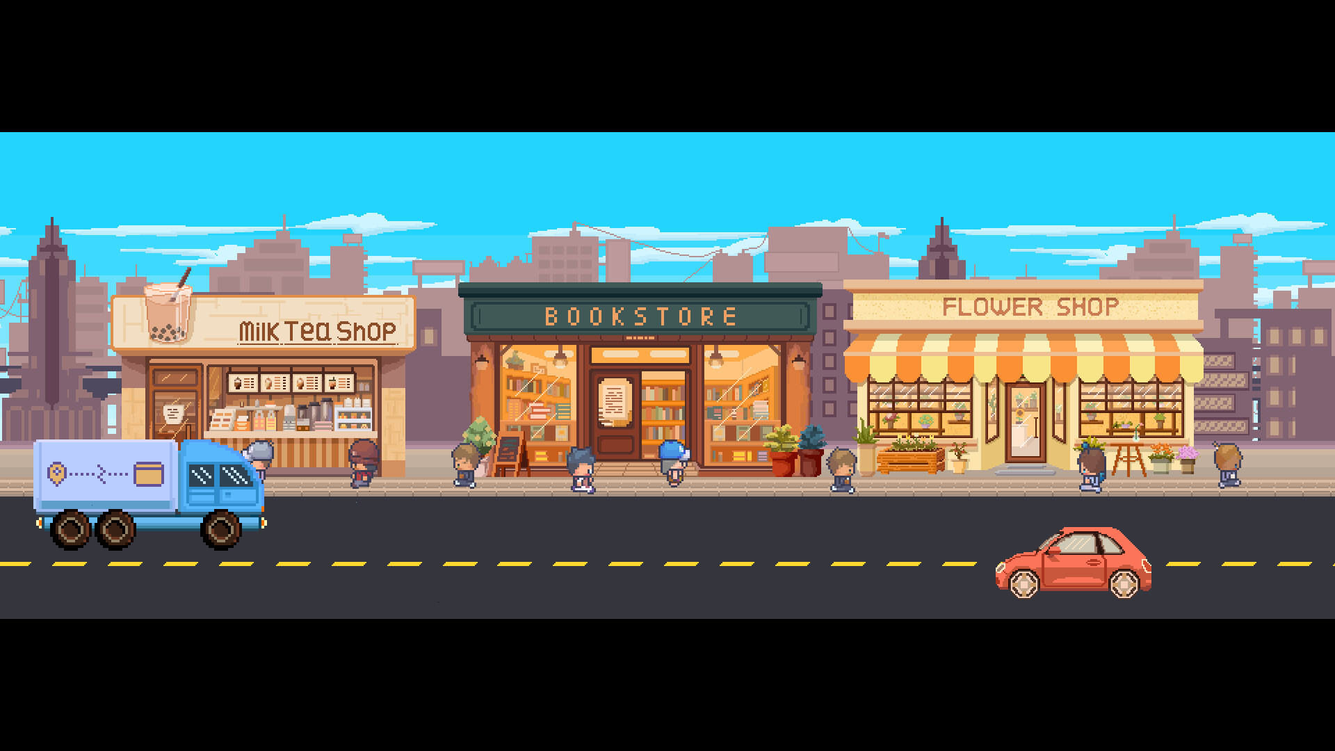Tiny Street: Taskbar Tycoon screenshot 2