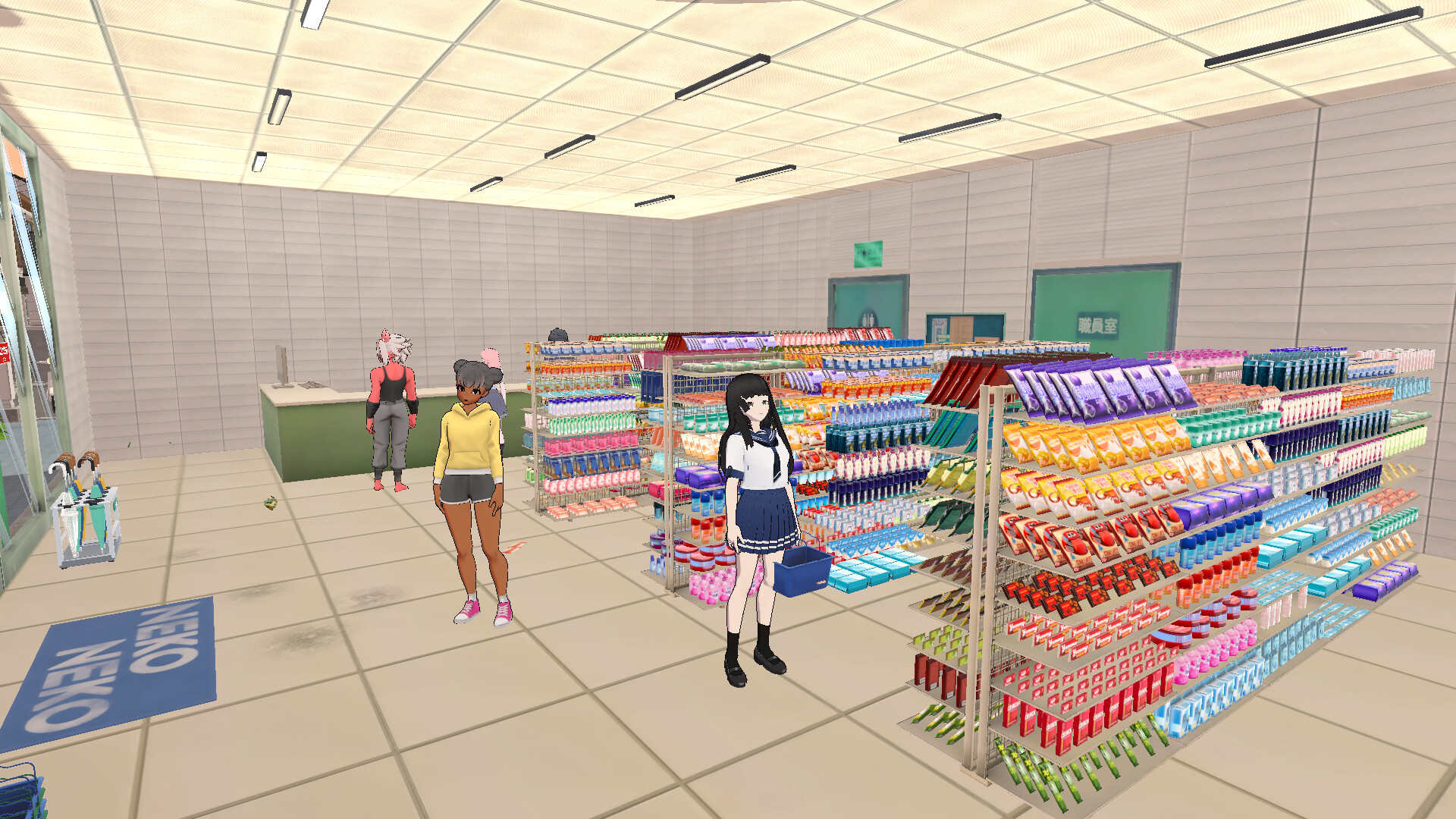 Neko Mart: Supermarket Simulator screenshot 3