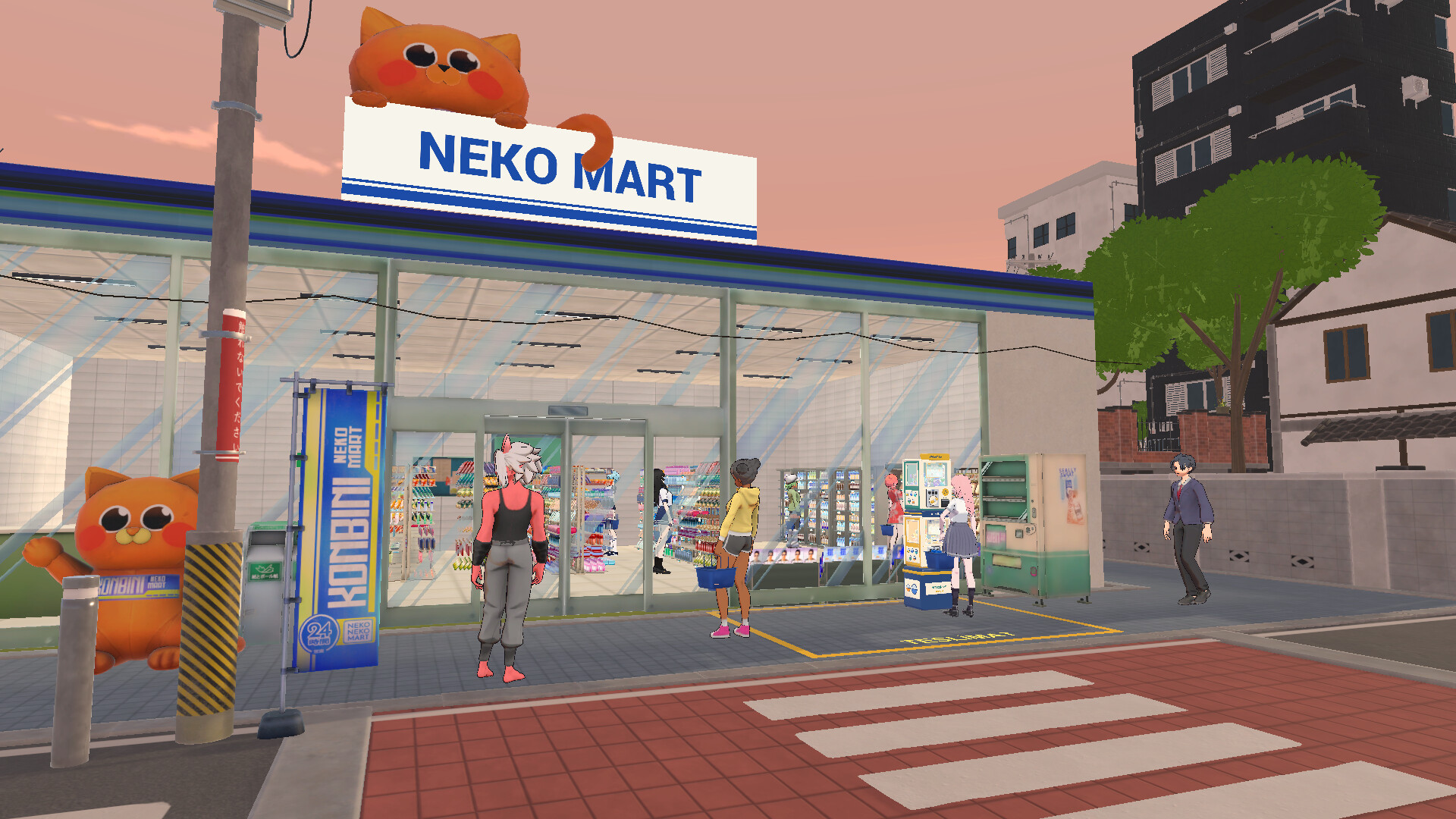 Neko Mart: Supermarket Simulator screenshot 2