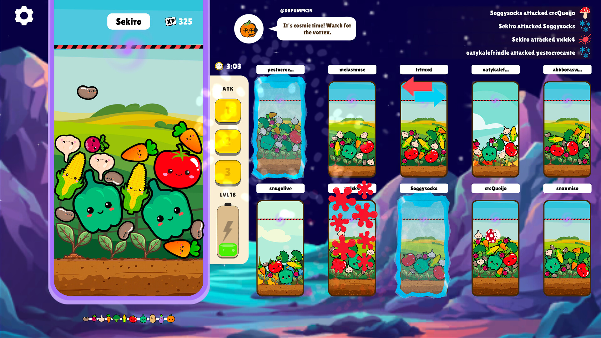 Veggie Stack Battle Royale trailer