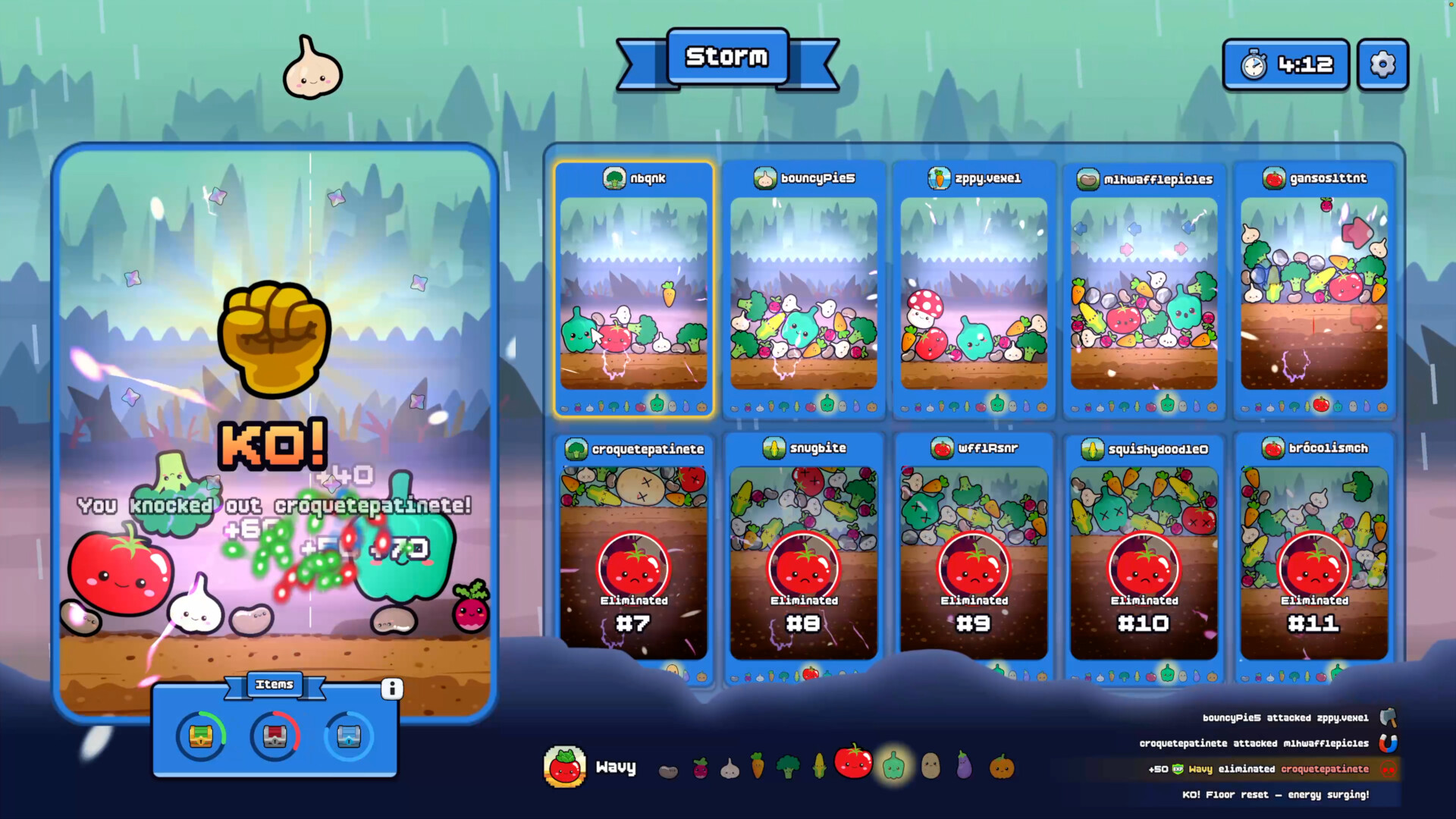 Veggie Stack Battle Royale trailer