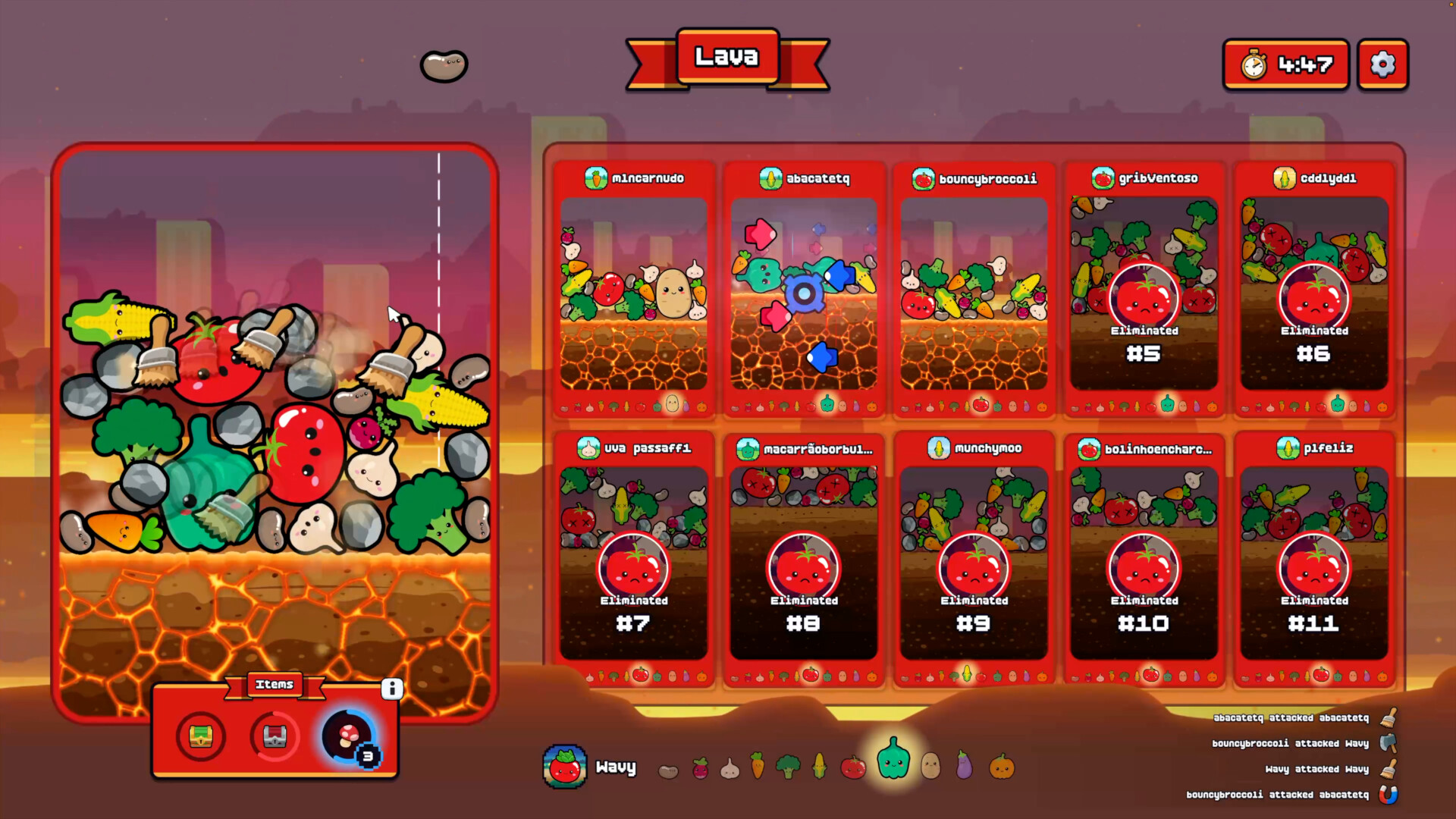 Veggie Stack Battle Royale screenshot 5