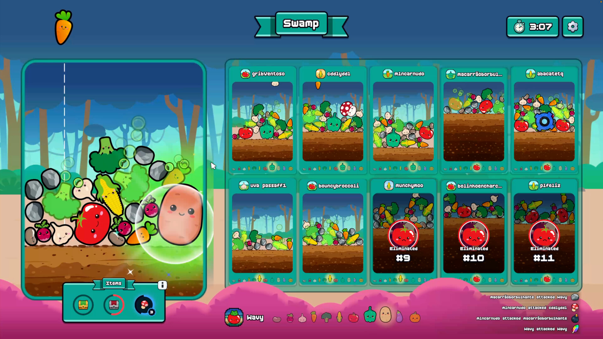 Veggie Stack Battle Royale screenshot 3