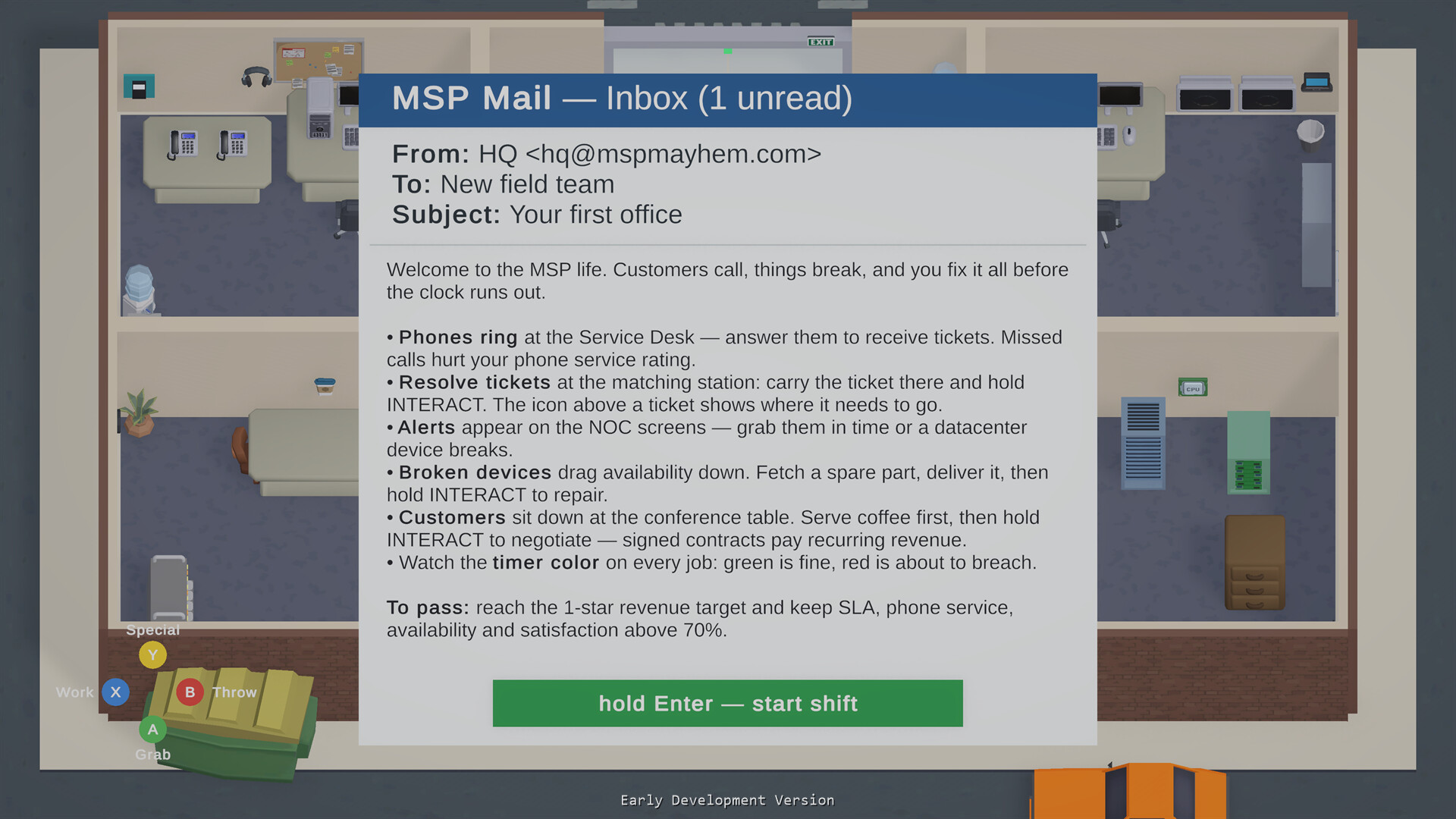 MSP Mayhem screenshot 1