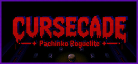 Cover art from CURSECADE: Pachinko Roguelite