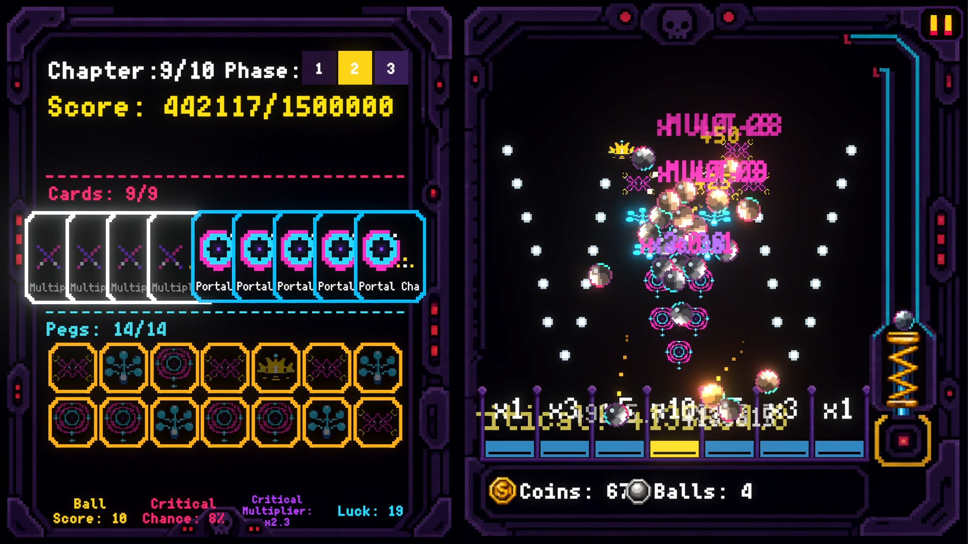 CURSECADE: Pachinko Roguelite trailer