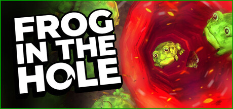 Cover art from FROG IN THE HOLE!