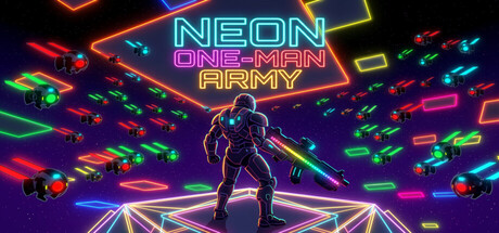 Cover art from Neon One-Man Army