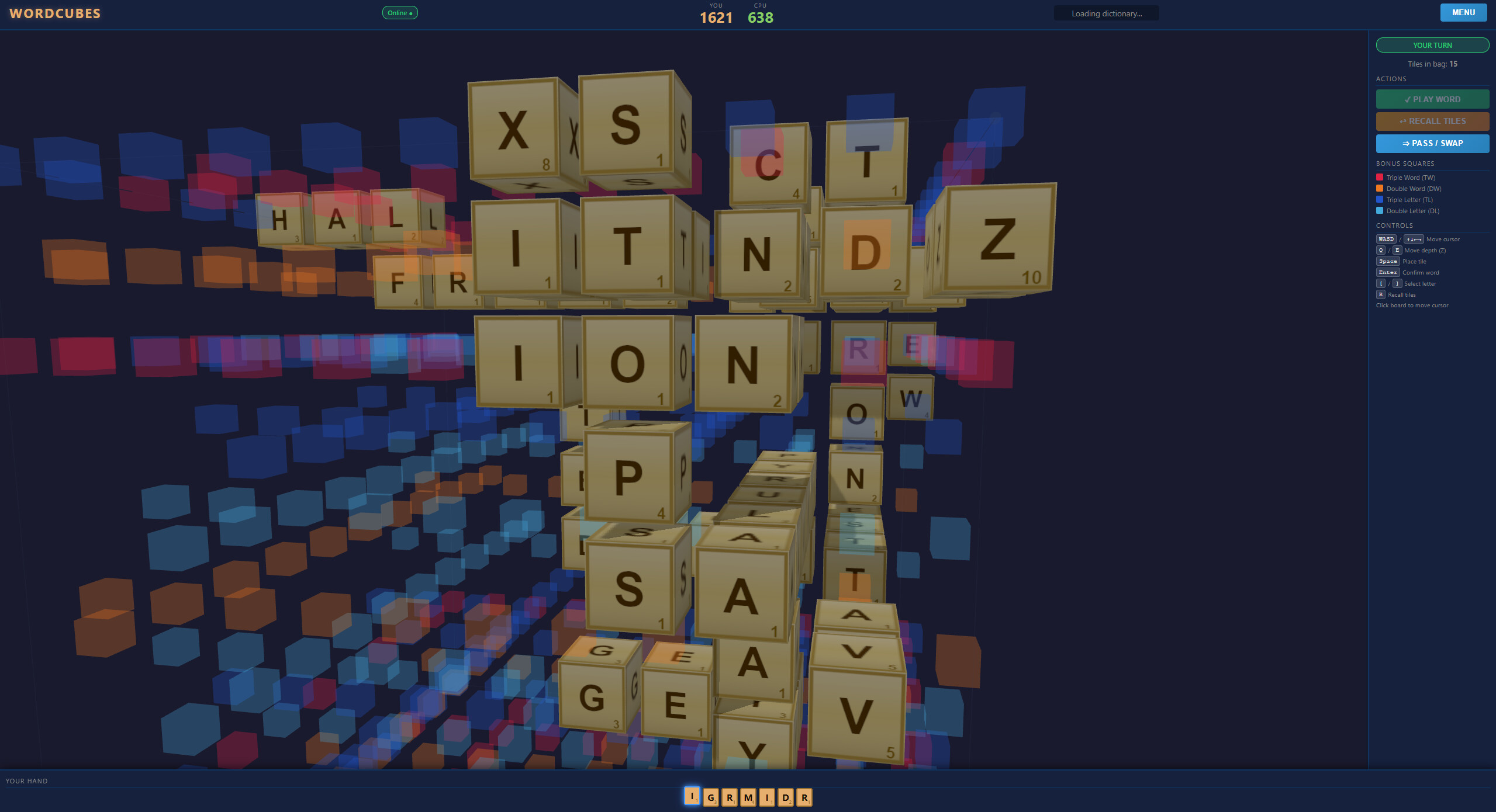 Word Cubes trailer