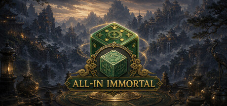 Cover art from All-In Immortal