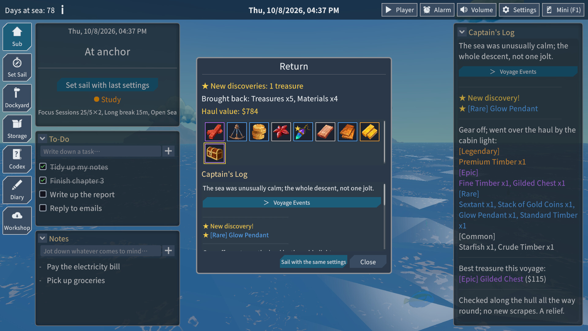 Dive Log: A Focus Voyage screenshot 3