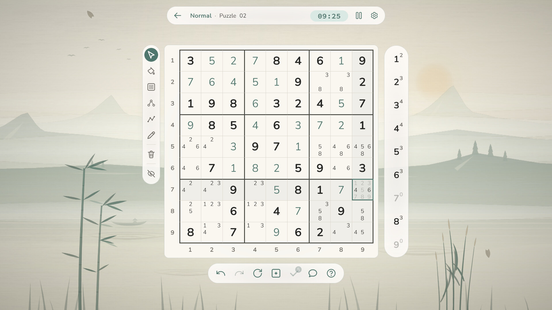 Sudoku screenshot 3