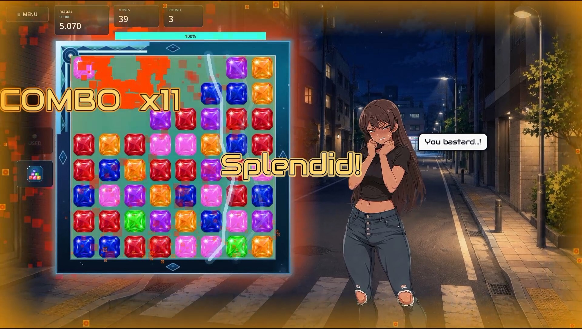 Gem Match: The Challenge of the 8 Queens screenshot 4