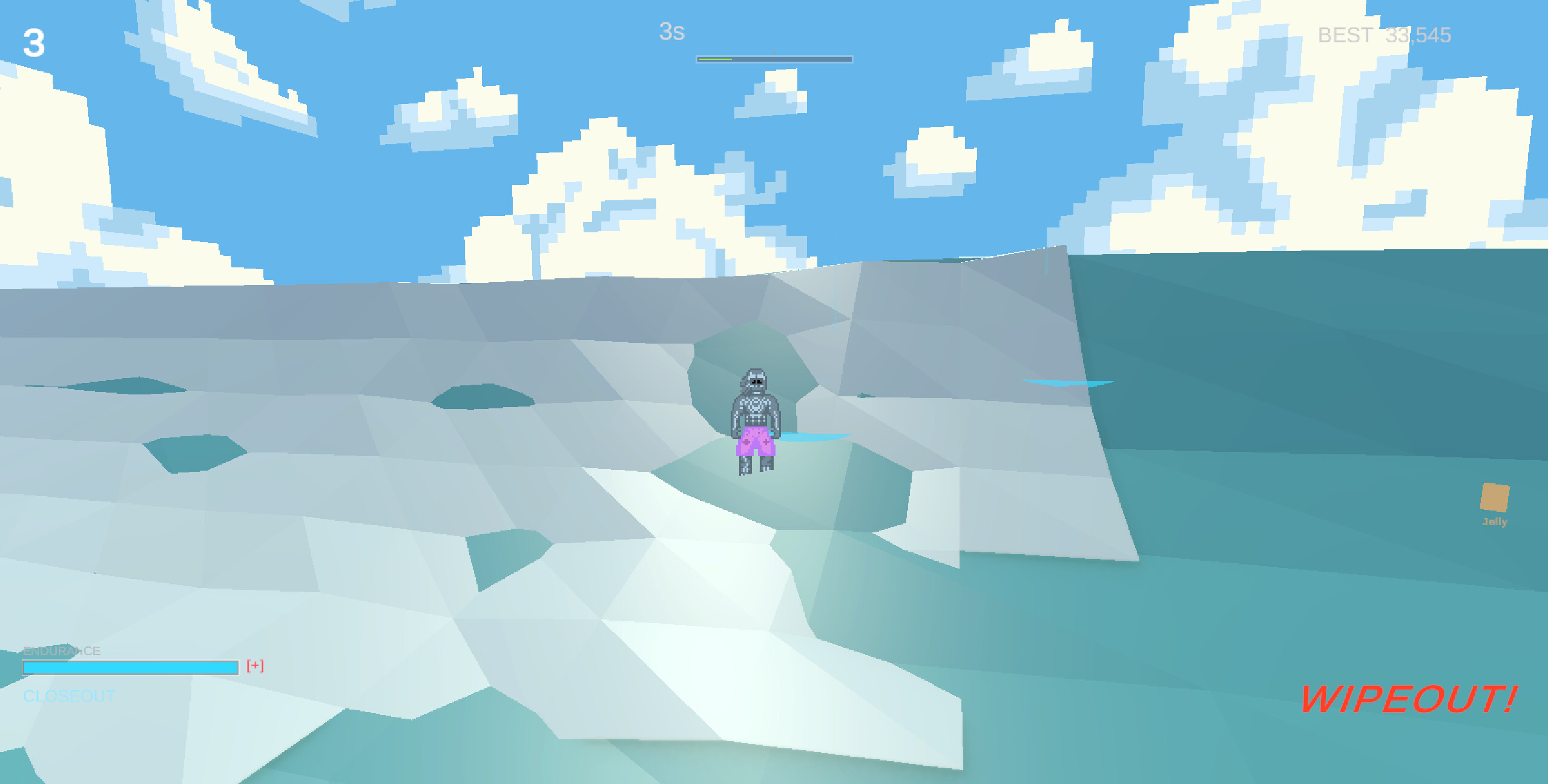 Monster Wave 3D Surfing screenshot 4