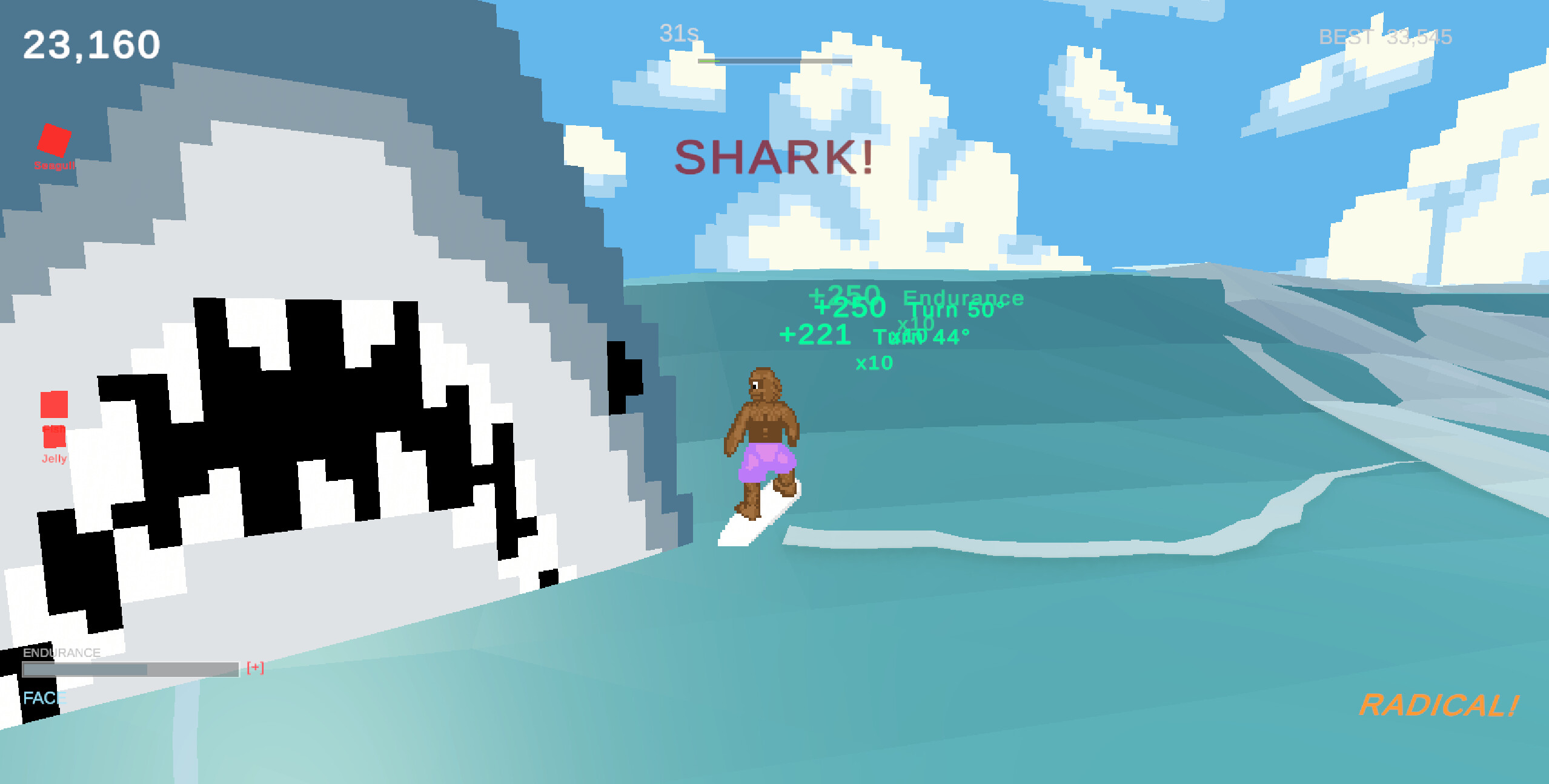 Monster Wave 3D Surfing screenshot 5