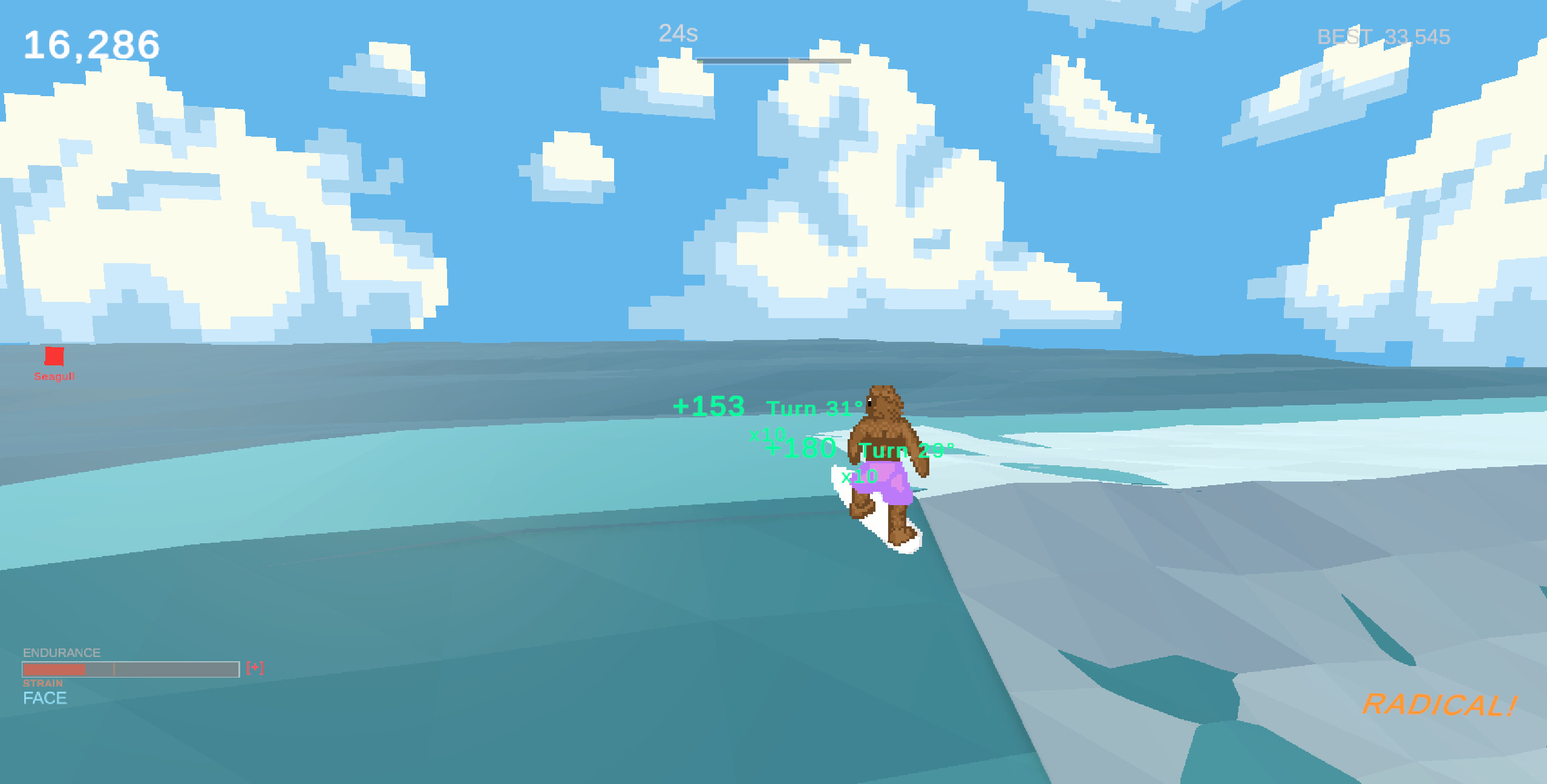 Monster Wave 3D Surfing screenshot 3
