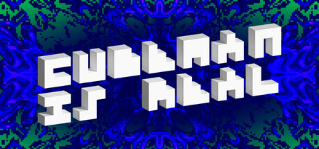 Cover art from CUBEMAN IS REAL
