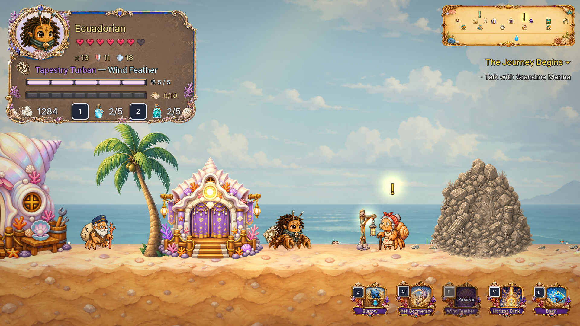 Shell Heroes: Awesome Island screenshot 2