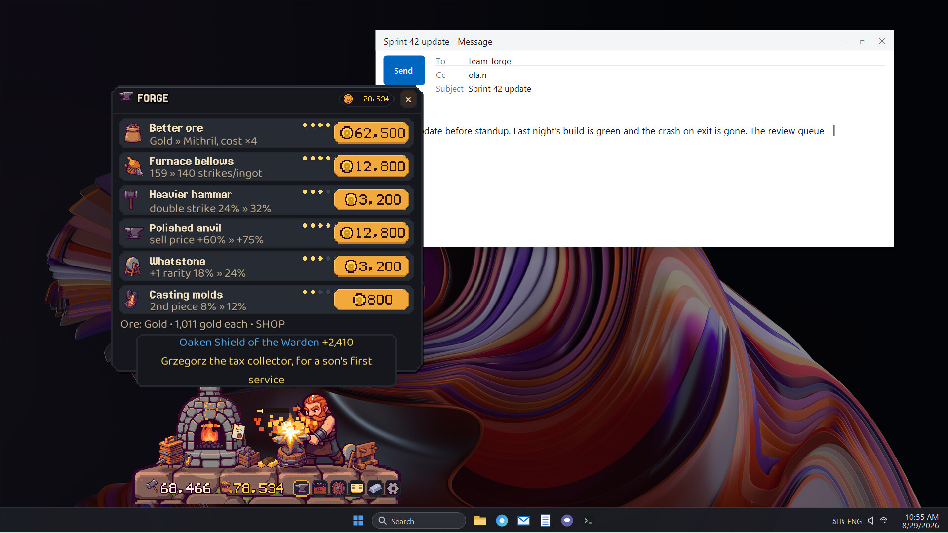 My Desktop Dwarf: Taskbar Forge screenshot 5