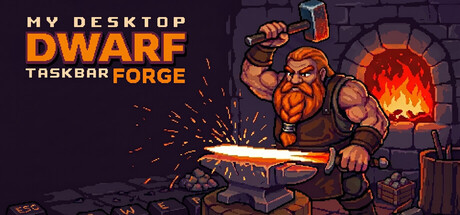 Cover art from My Desktop Dwarf: Taskbar Forge