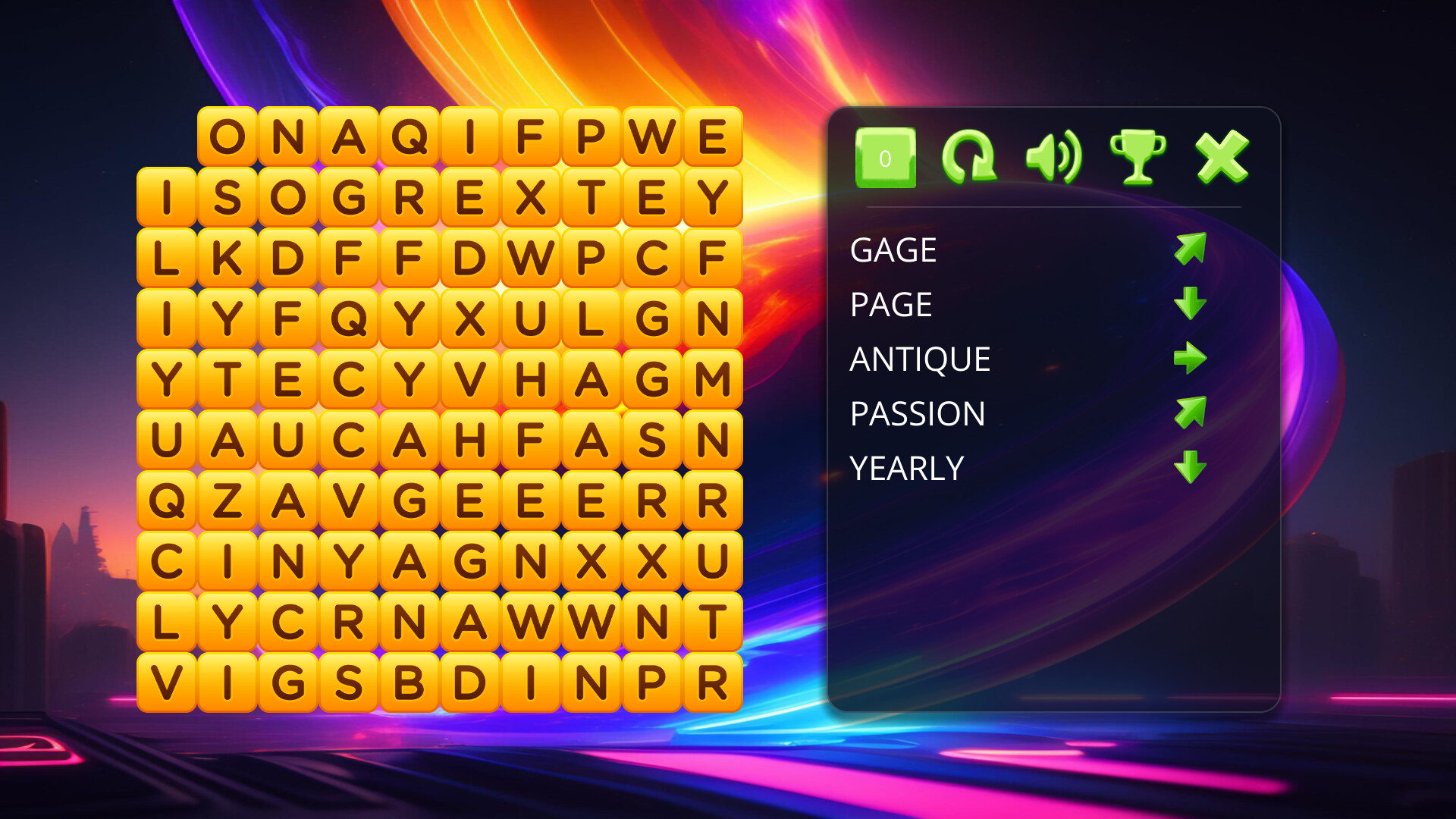 Slide Words screenshot 4
