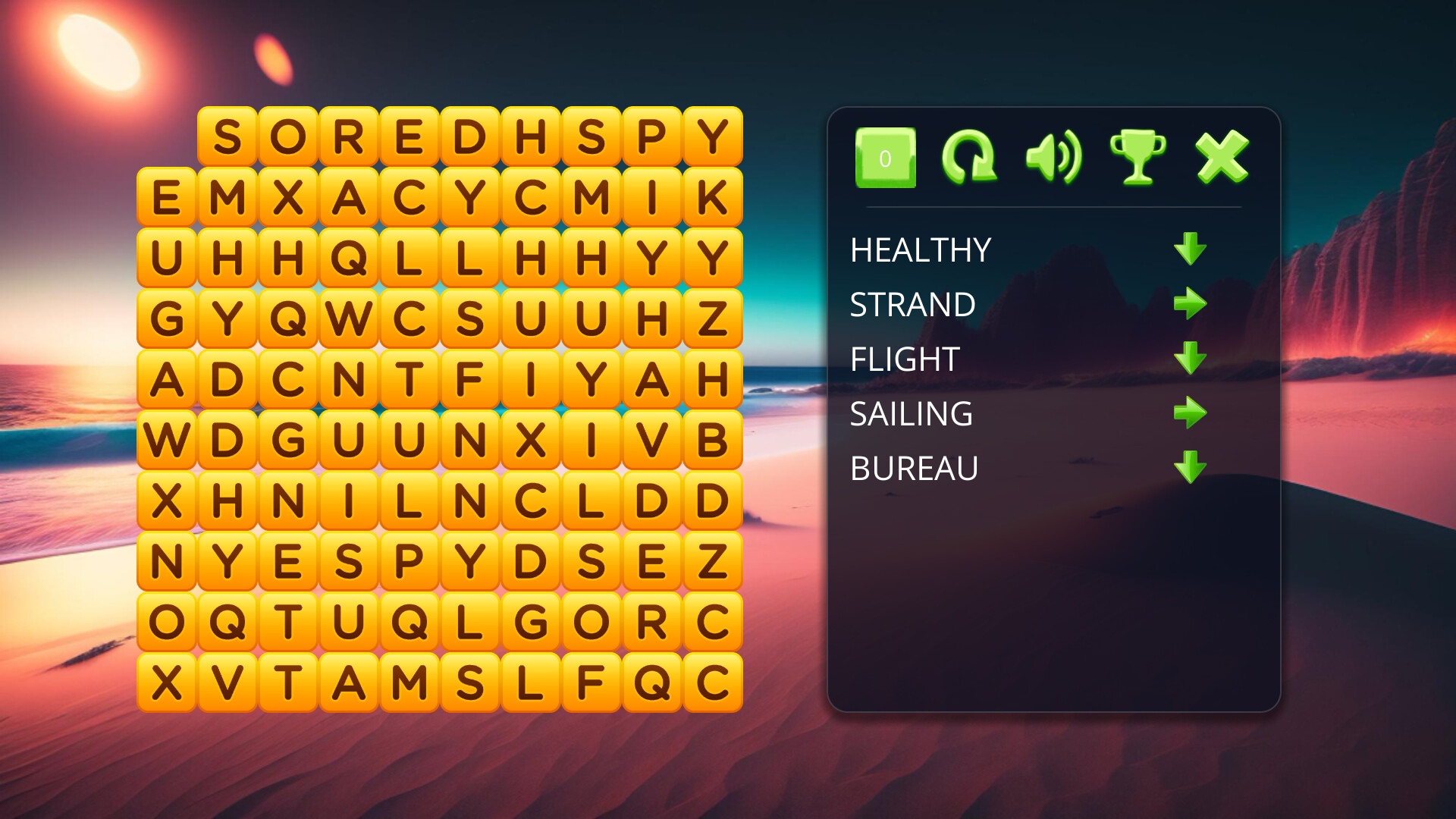 Slide Words screenshot 2