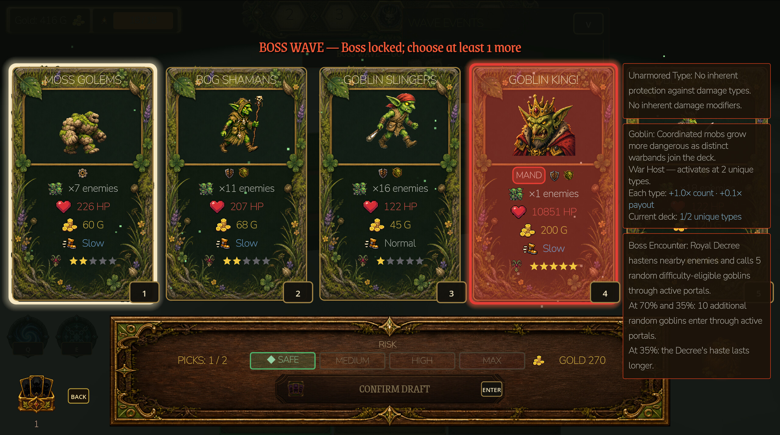 Kingdom TD: Draft Your Demise screenshot 4