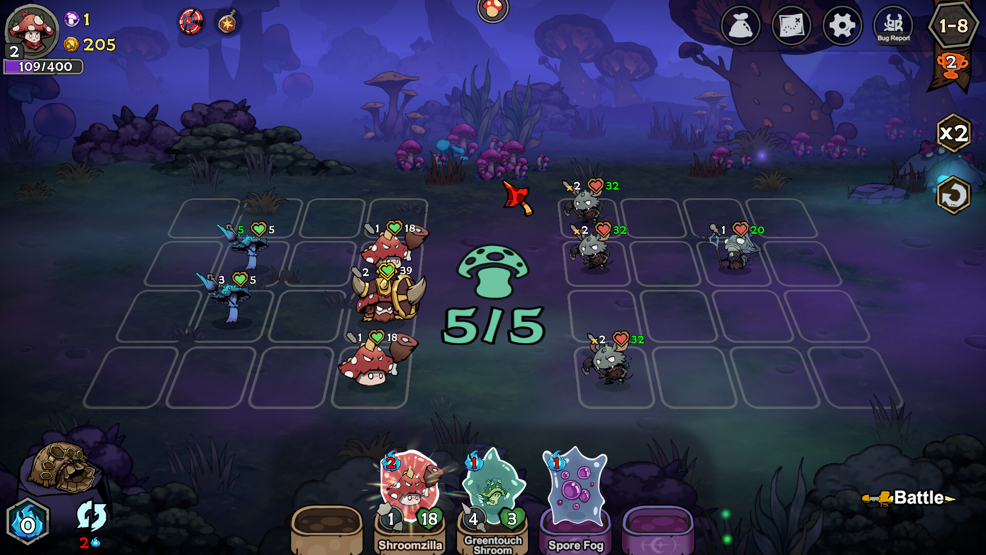 Might & Poison Mushroom screenshot 4